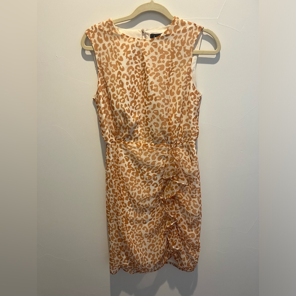 Sam Edelman Ruffle Mini Dress Size 2 EUC - Picture 2 of 5